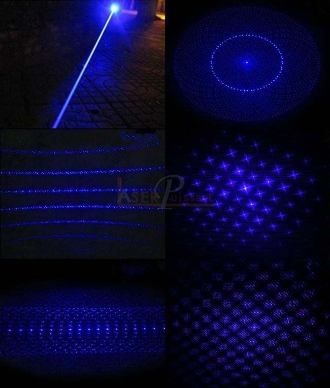 pointeur laser bleu