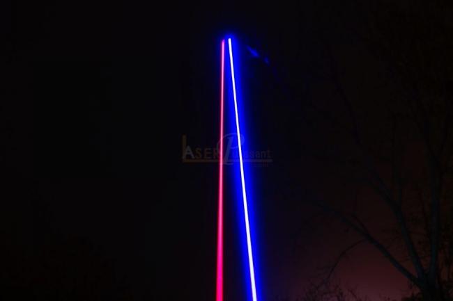 laser bleu puissant