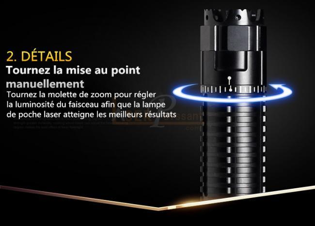 pointeur laser 10000mW bleu