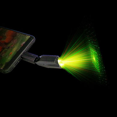 SW01OTG Scène laser rouge vert téléphone
