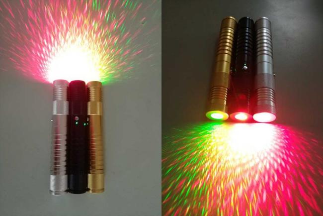 pointeur laser rouge 200mW et vert 50mW