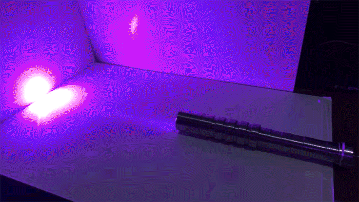 contrôle magnétique colorful discoloration laser