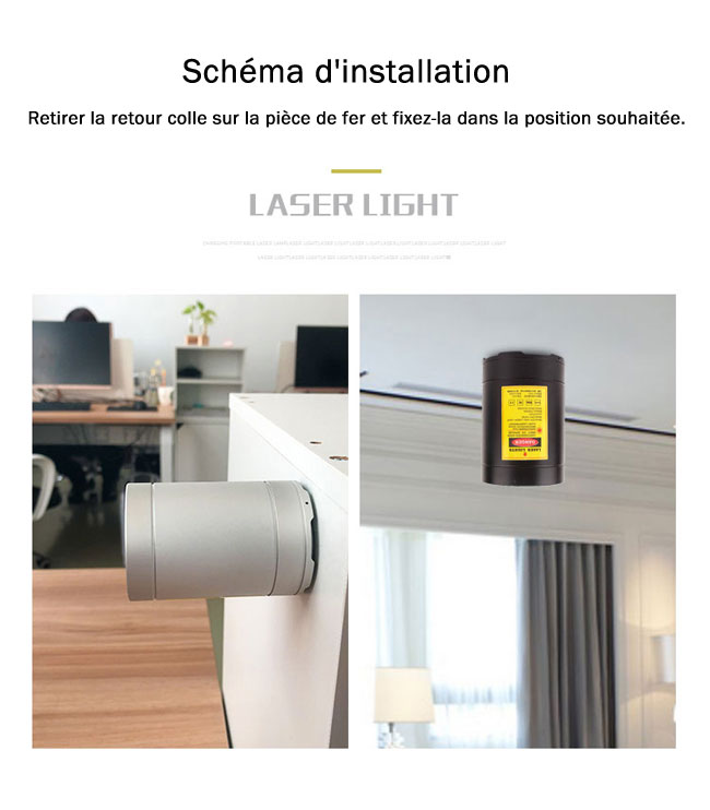 lampe laser portable