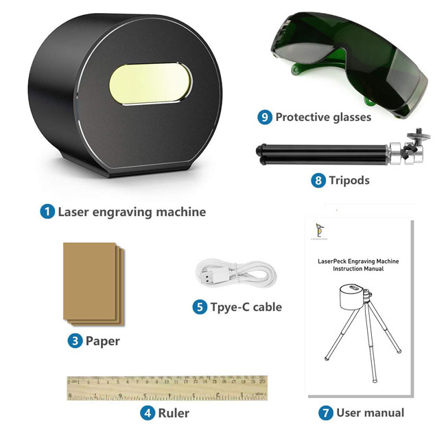 Micro machine de gravure laser