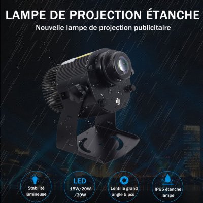 Projecteur laser Lumière Extérieur Imperméable à l'eau Led Scène