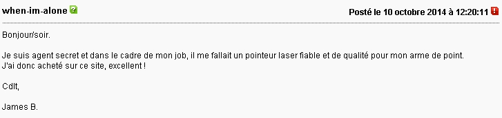 Avis de Laserpuissant