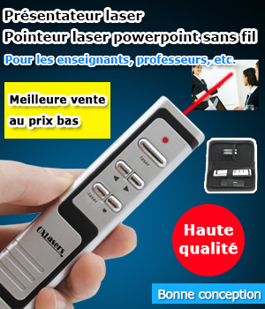 présentateur laser